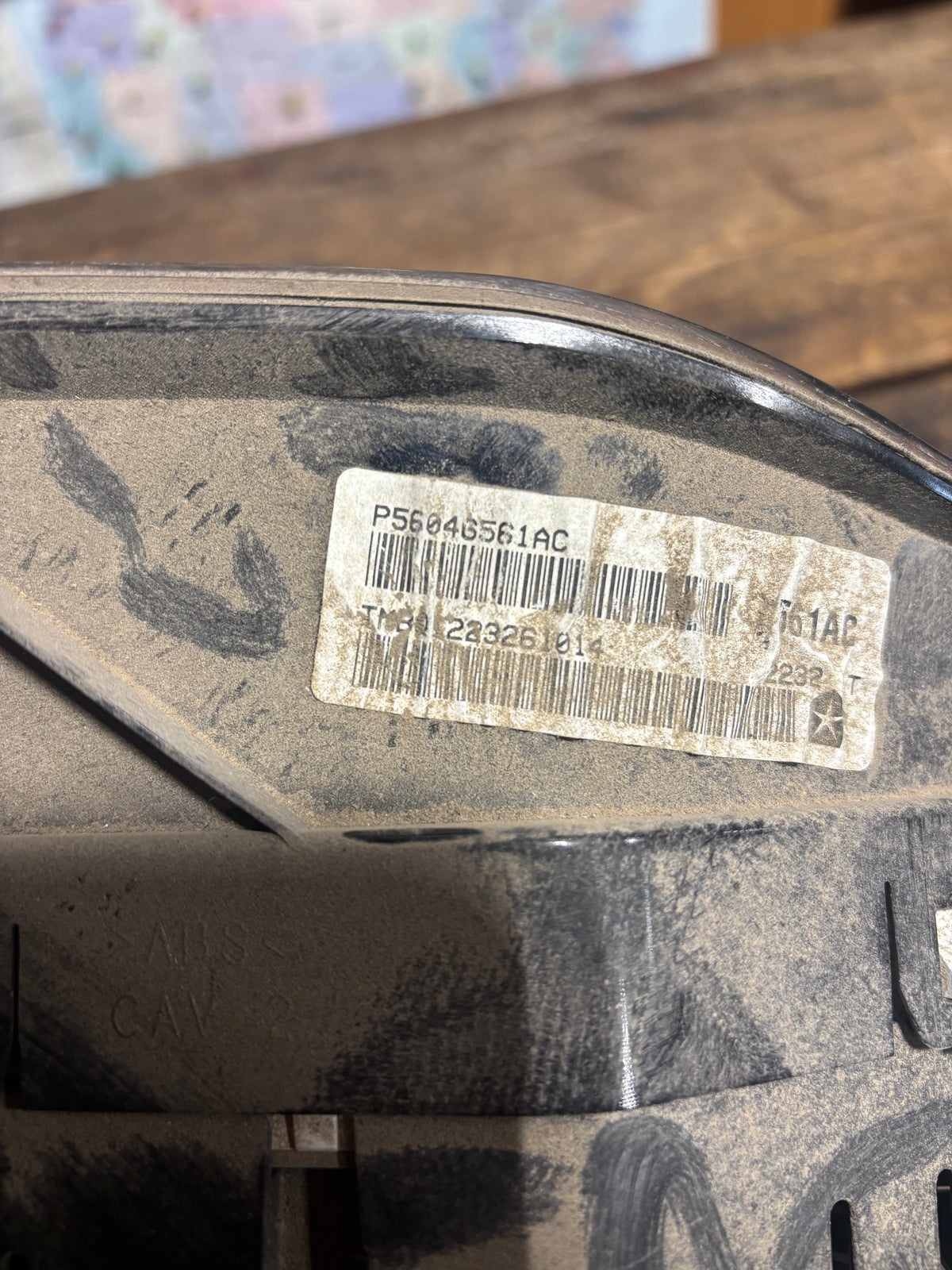 2012 DODGE RAM 2500 3500 CUMMINS INSTRUMENT GAUGE CLUSTER 500,000KMS 56046561ac