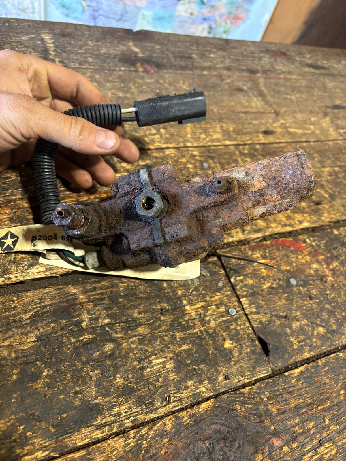 1989 - 1993 DODGE RAM W250 W350 4X4 1ST GEN CUMMINS PROPORTIONING VALVE 52004694