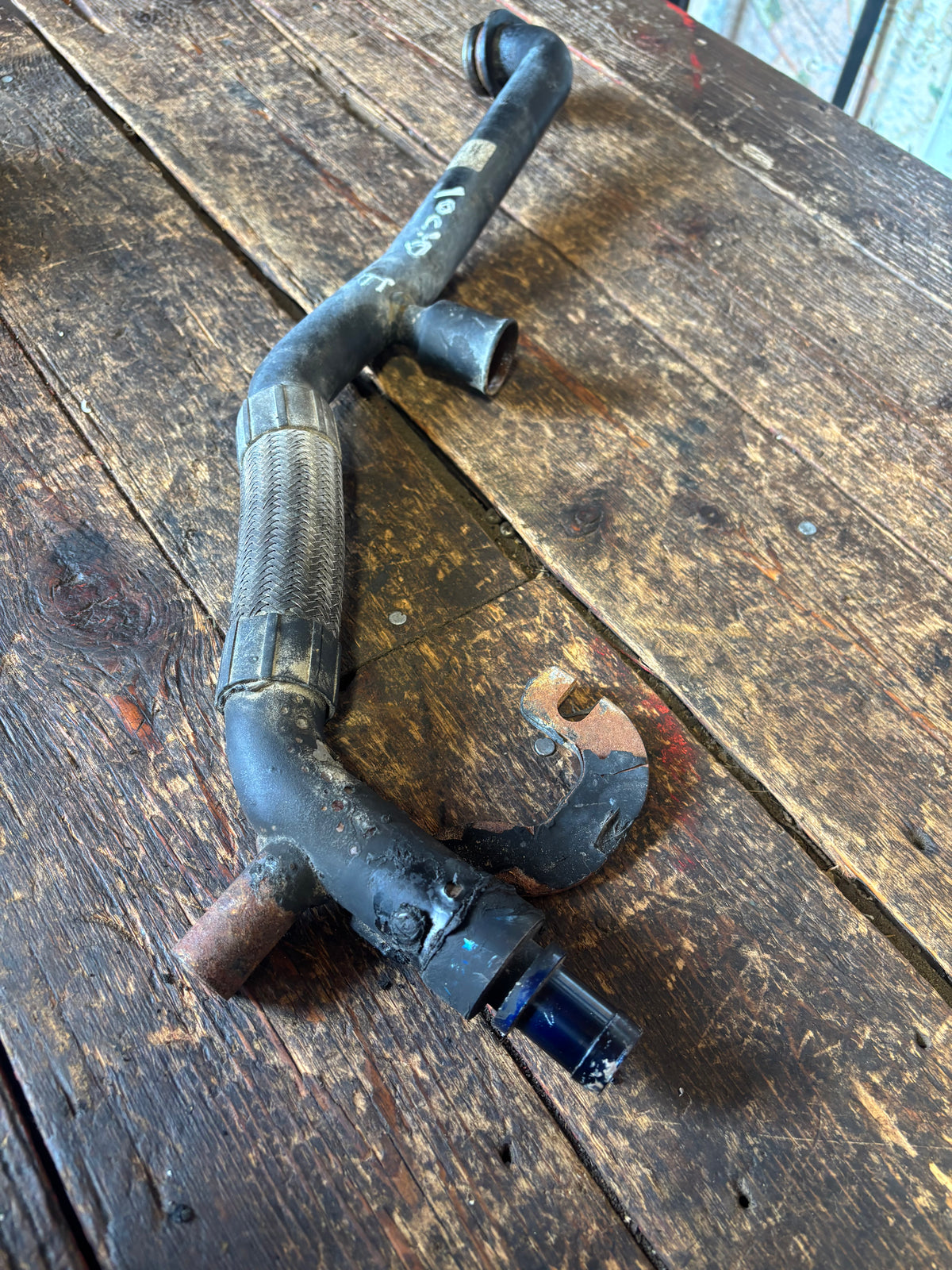2010 - 2012 Dodge Cummins 6.7 Egr Cooler Pipe Coolant Tube Outlet 4983907