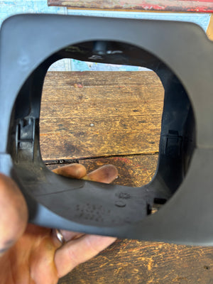 1994-2002 DODGE RAM 2500 3500 STEERING COLUMN COVER SHROUD BLACK WITH TILT