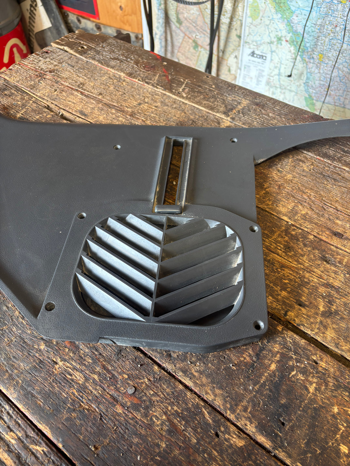 89-&#39;93 Dodge Ram Driver Left Side Grey Kick Cowl Panel