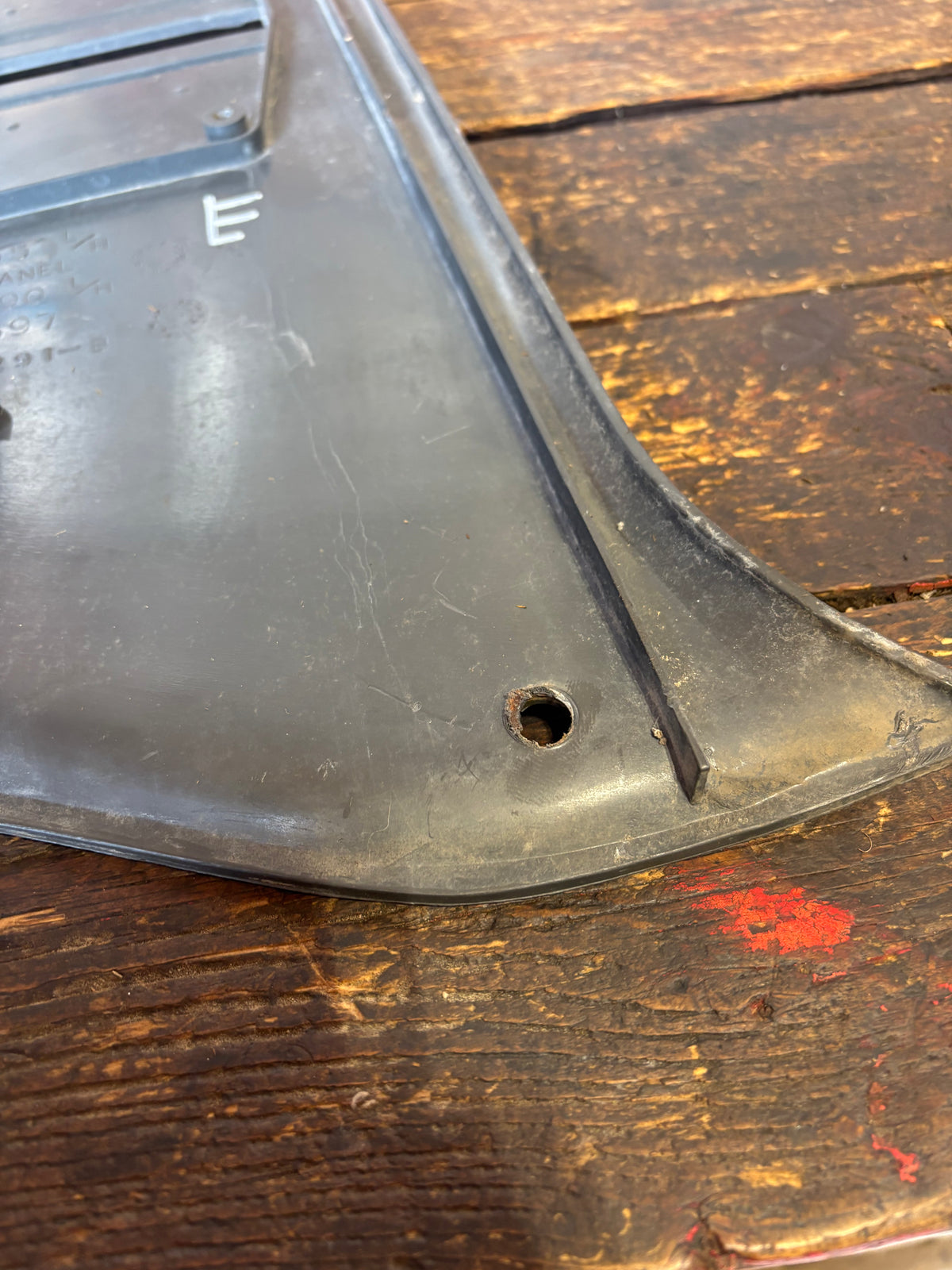 89-&#39;93 Dodge Ram Driver Left Side Grey Kick Cowl Panel