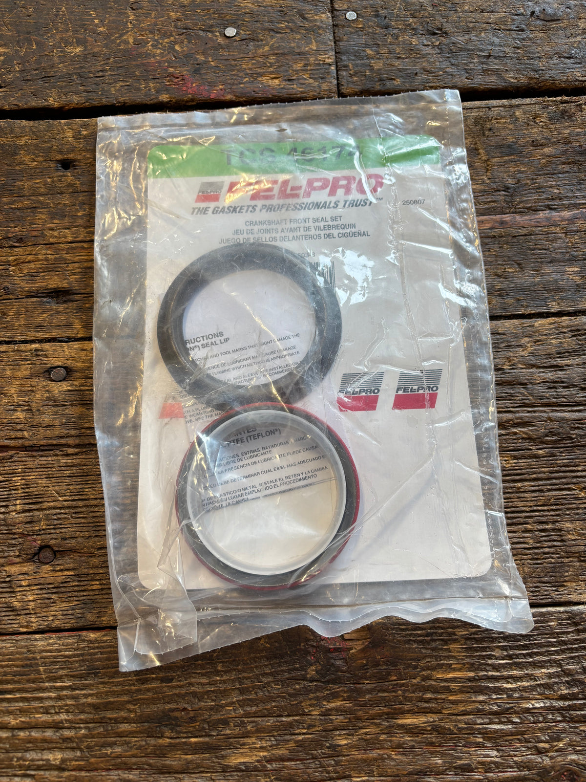 1989 - 2018 DODGE CUMMINS FRONT CRANK SHAFT SEAL FOR TIMING COVER TCS46174
