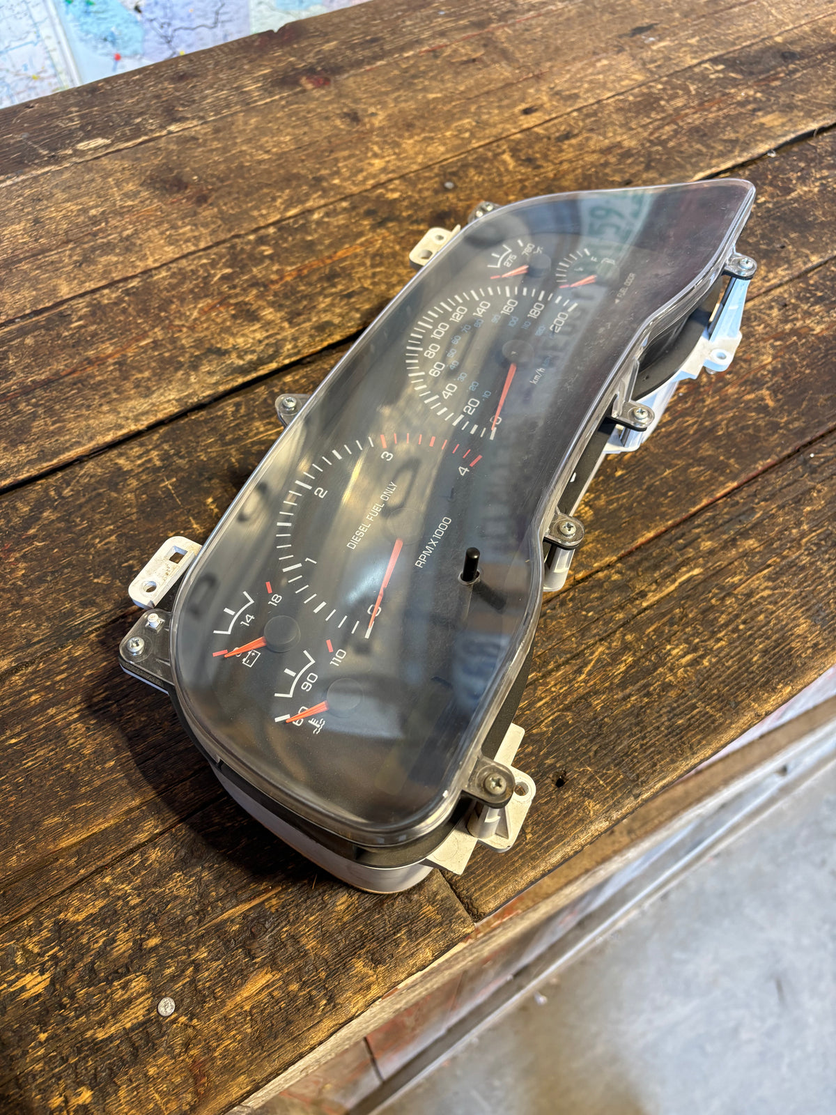 98 Dodge Ram 12V Cummins Instrument Gauge Cluster