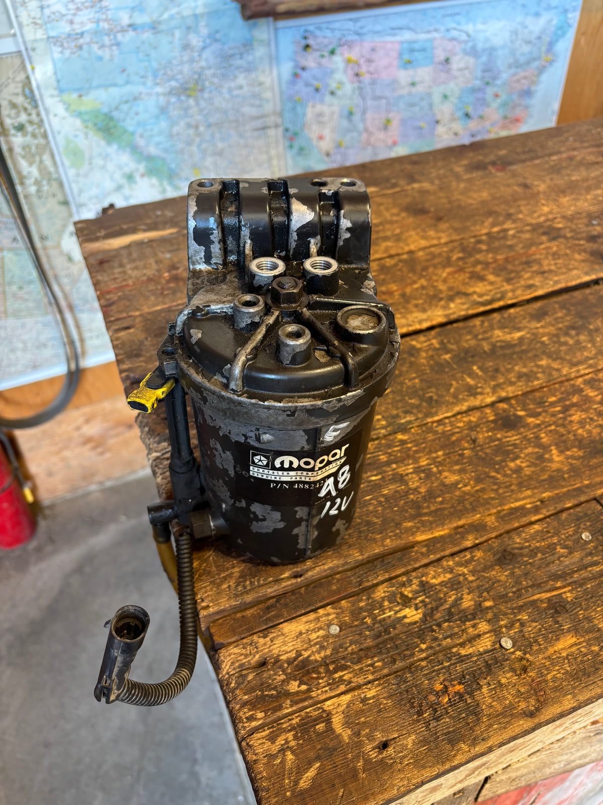 97-98 Dodge Ram 12V Cummins Fuel Filter Housing