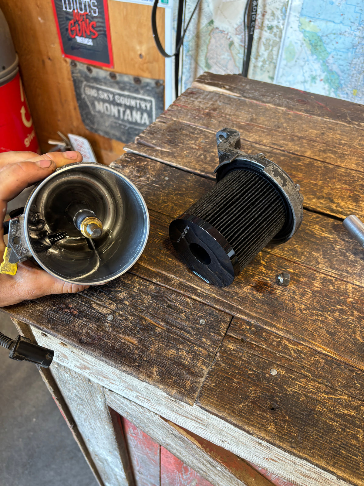 97-98 Dodge Ram 12V Cummins Fuel Filter Housing