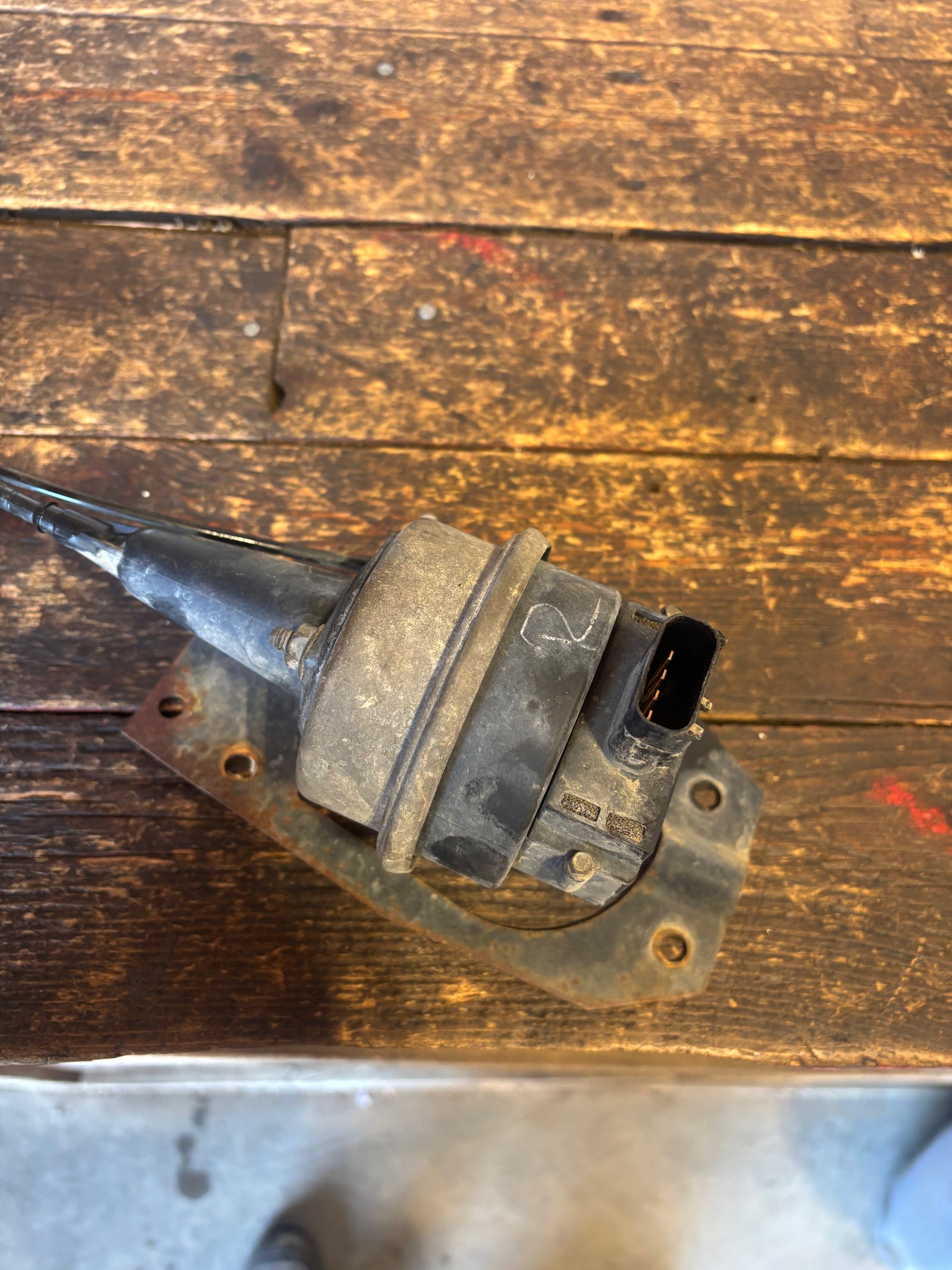 1997 1998 DODGE RAM 2500 3500 CUMMINS 12v CRUISE CONTROL ACTUATOR & CABLE 52070319