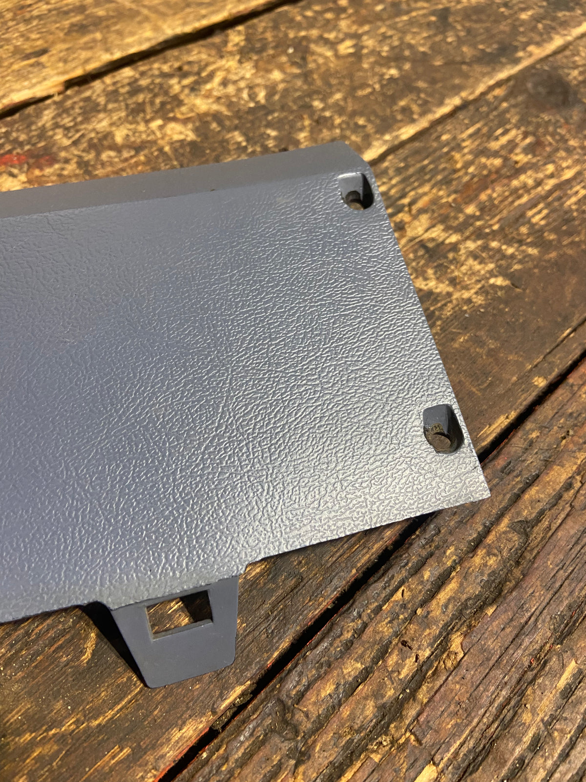 89 - &#39;93 Dodge Ram Blue Grey Fusebox Holder Dash Trim (Mint)