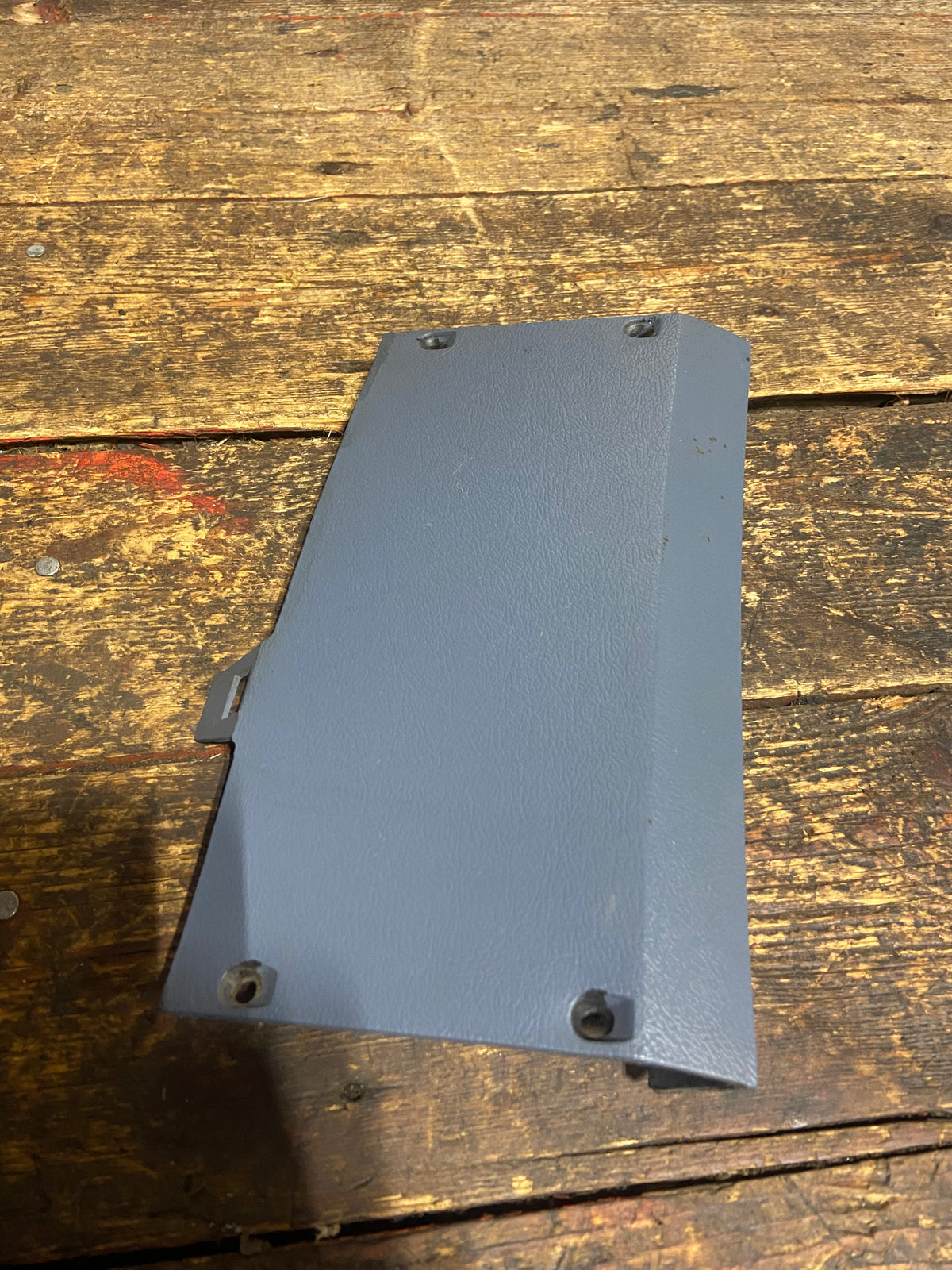 89 - &#39;93 Dodge Ram Blue Grey Fusebox Holder Dash Trim (Mint)