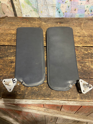 89-93 Dodge Ram Cummins Sun Visors Set (Grey)