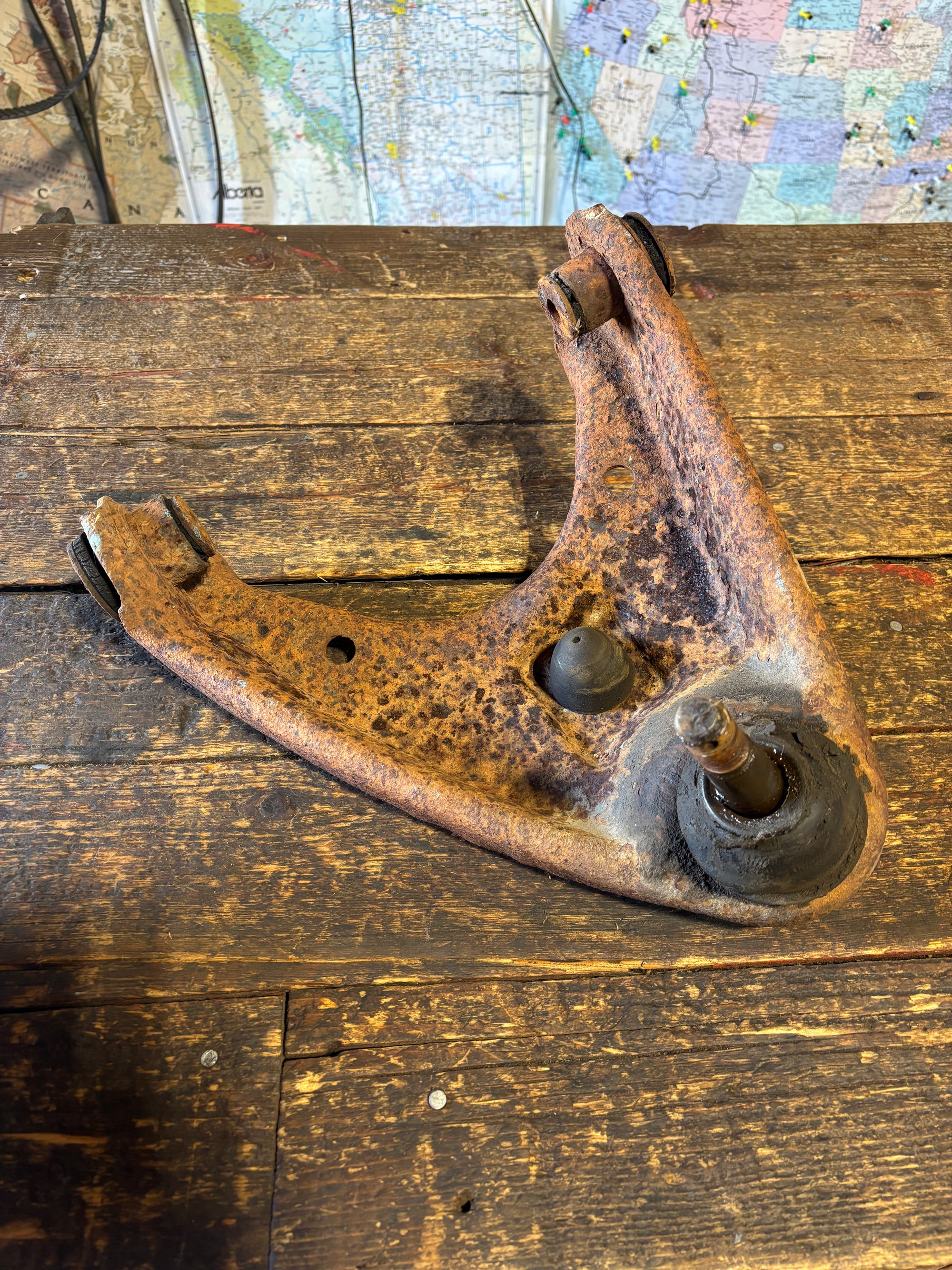 89-'93 Dodge Ram 2Wd Cummins Left Driver Upper Control Arm