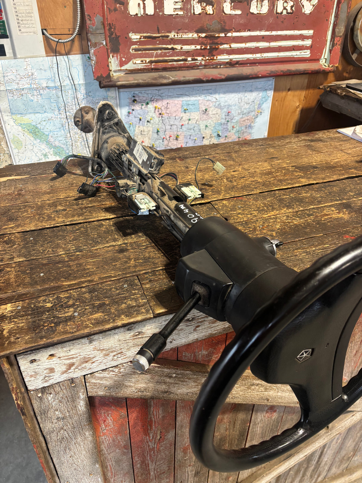 1990 Dodge Ram Cummins Manual Steering Column