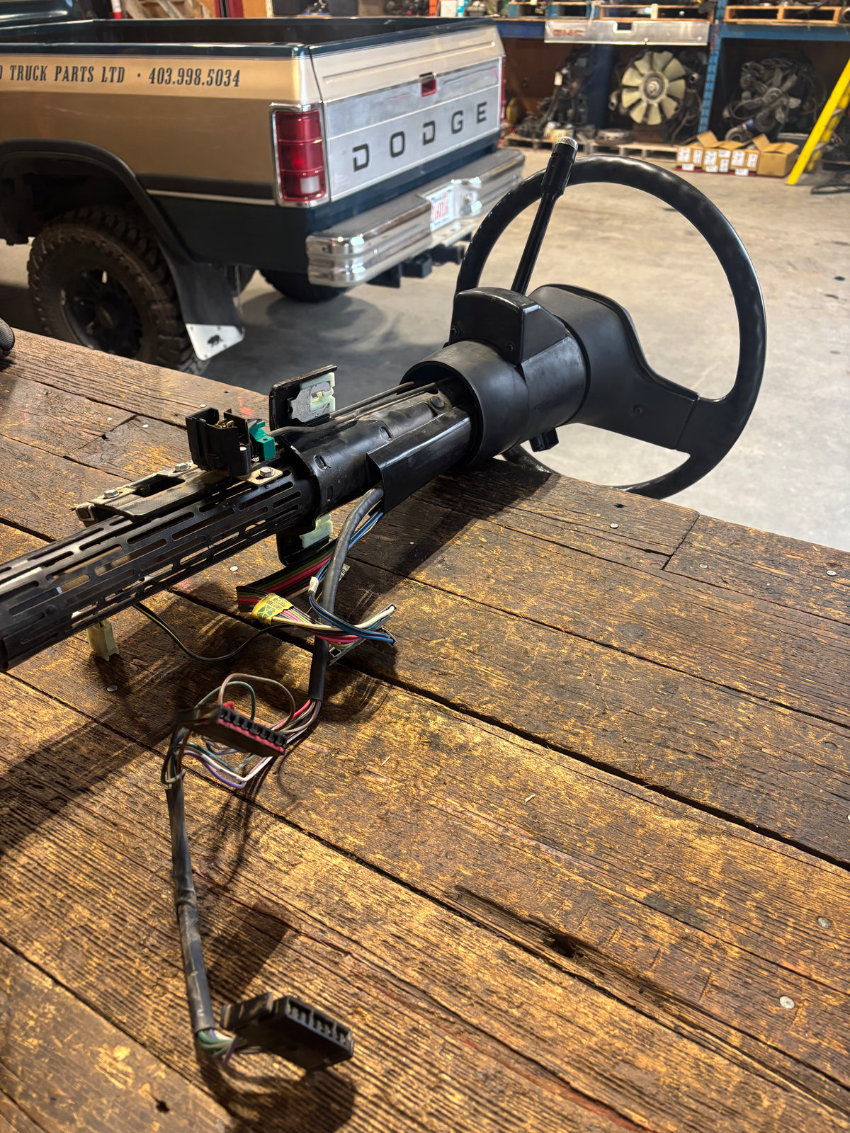 1990 Dodge Ram Cummins Manual Steering Column