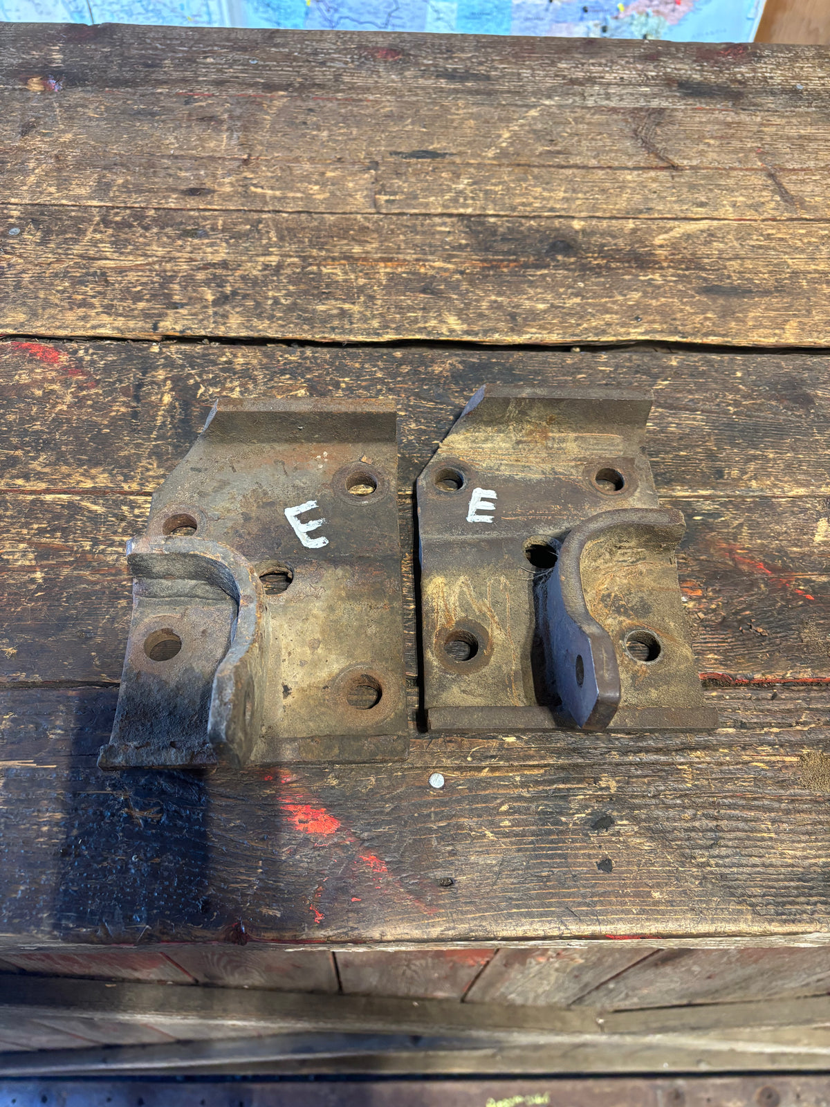 89-93 Dodge Ram 1St Gen 4X4 Front Dana 60 Ubolt Saddles Sway Bar Mounts