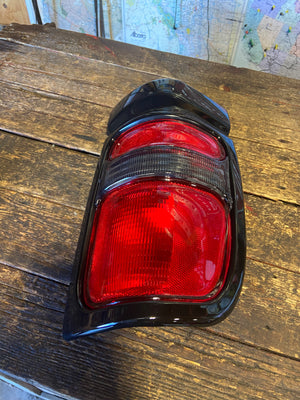 1994 - 2002 2ND GEN DODGE RAM NEW BLACK SPORT PAINTABLE DRIVER TAIL LIGHT