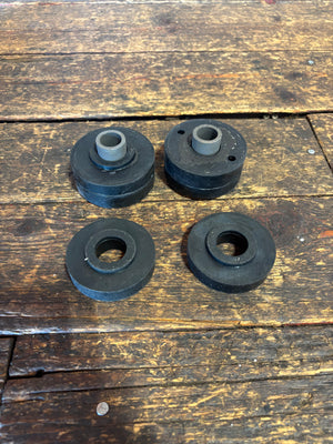 1989-1993 1ST GEN CUMMINS TRANSMISSION RUBBER BUSHING MOUNT SET