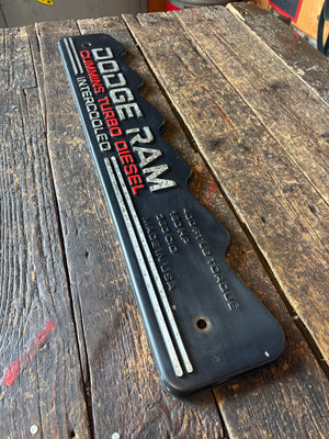 OEM 91-93 1st Gen Cummins 12V Decorative Valve Cover Plate