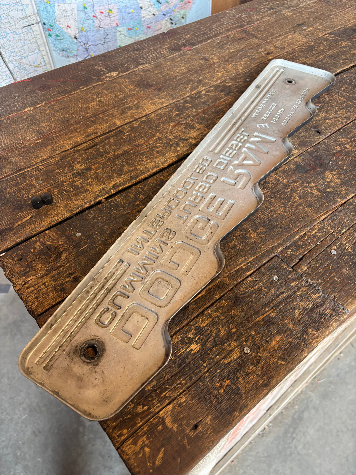 OEM 91-93 1st Gen Cummins 12V Decorative Valve Cover Plate