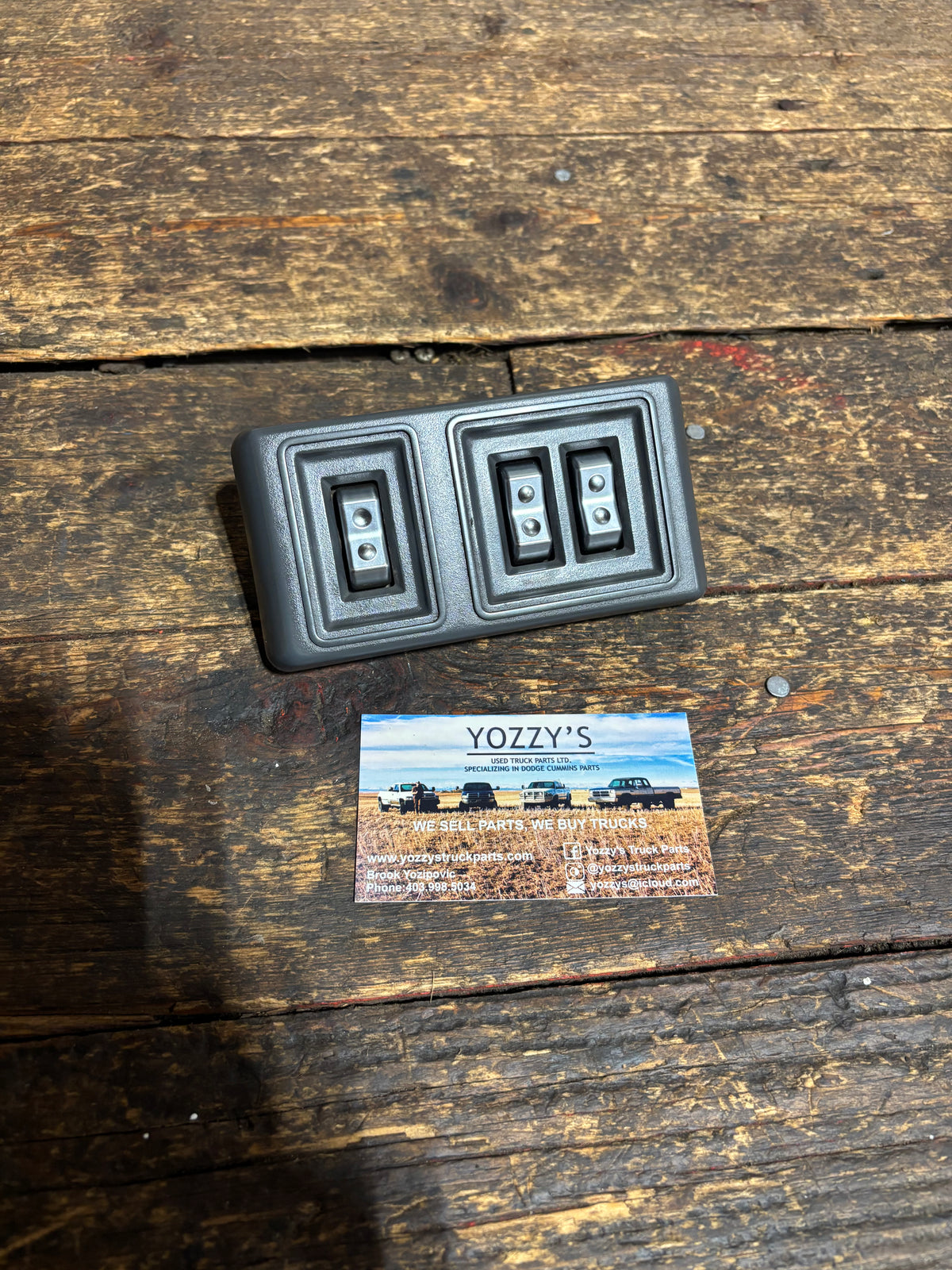 89-'93 Dodge Ram 1st Gen DRIVER Window &amp; Lock Switch