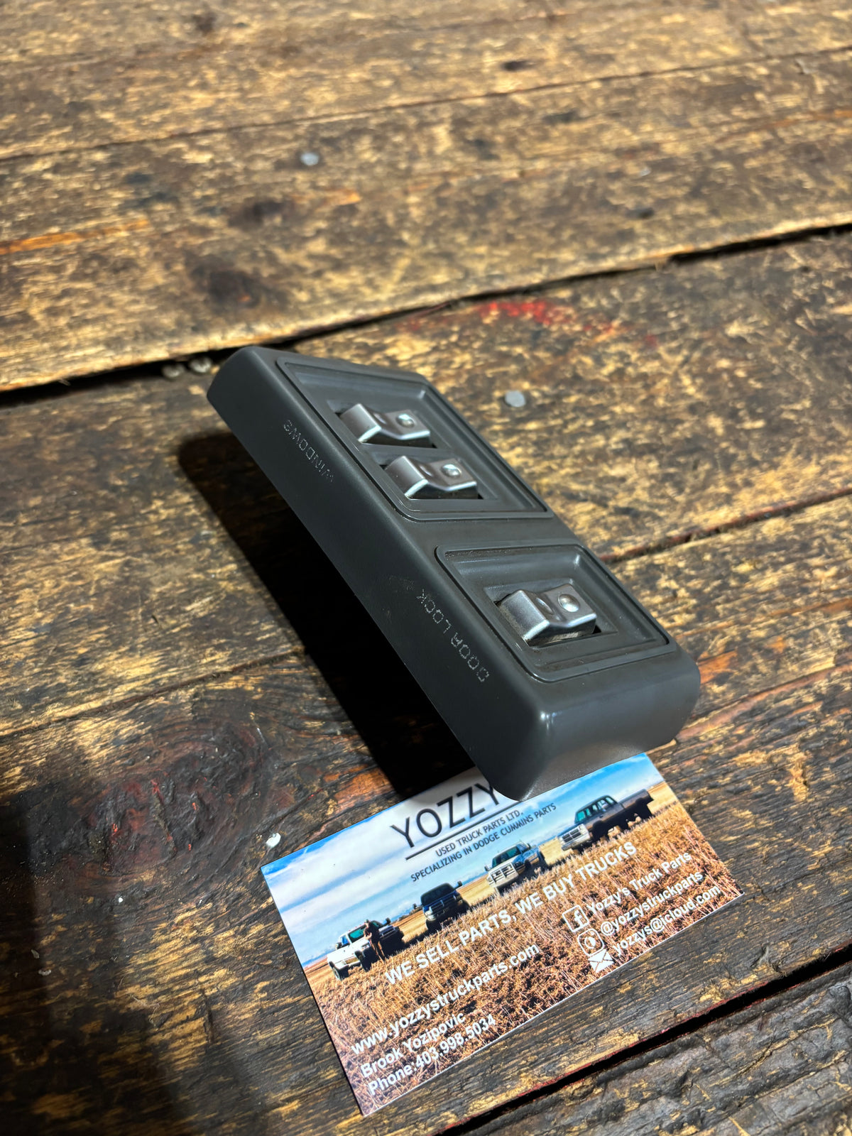 89-'93 Dodge Ram 1st Gen DRIVER Window &amp; Lock Switch