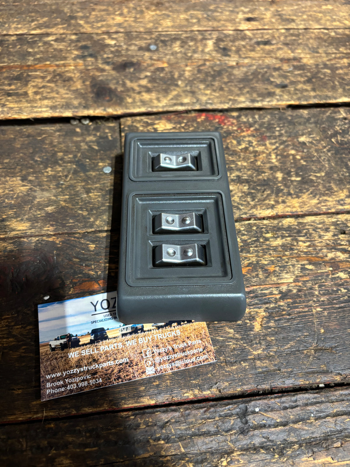 89-'93 Dodge Ram 1st Gen DRIVER Window &amp; Lock Switch