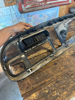 1999-2002 DODGE RAM 2500 3500 GAUGE DASH BEZEL RADIO SURROUND