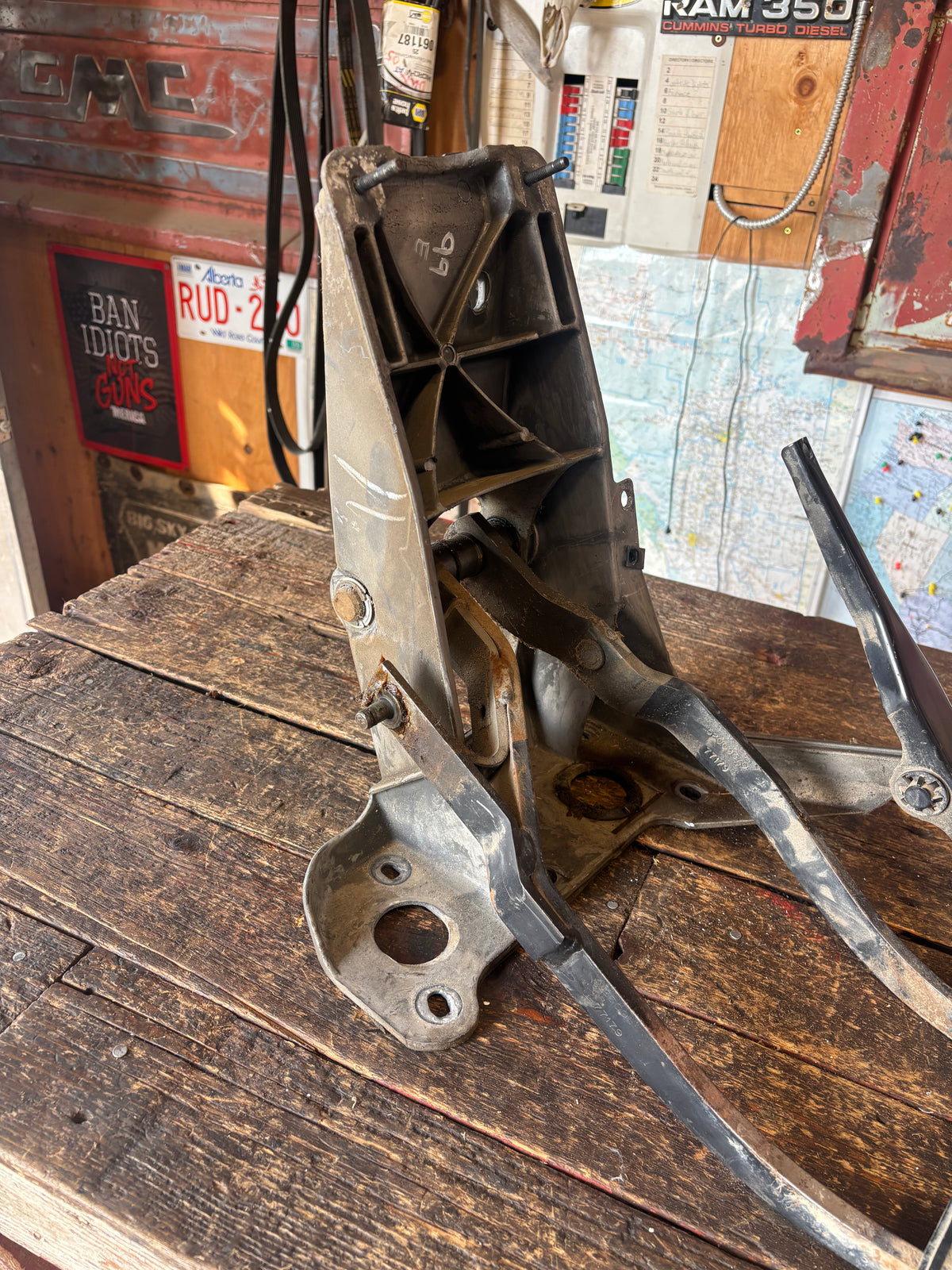 98-'02 Dodge Ram Clutch Brake Throttle Pedal Assembly