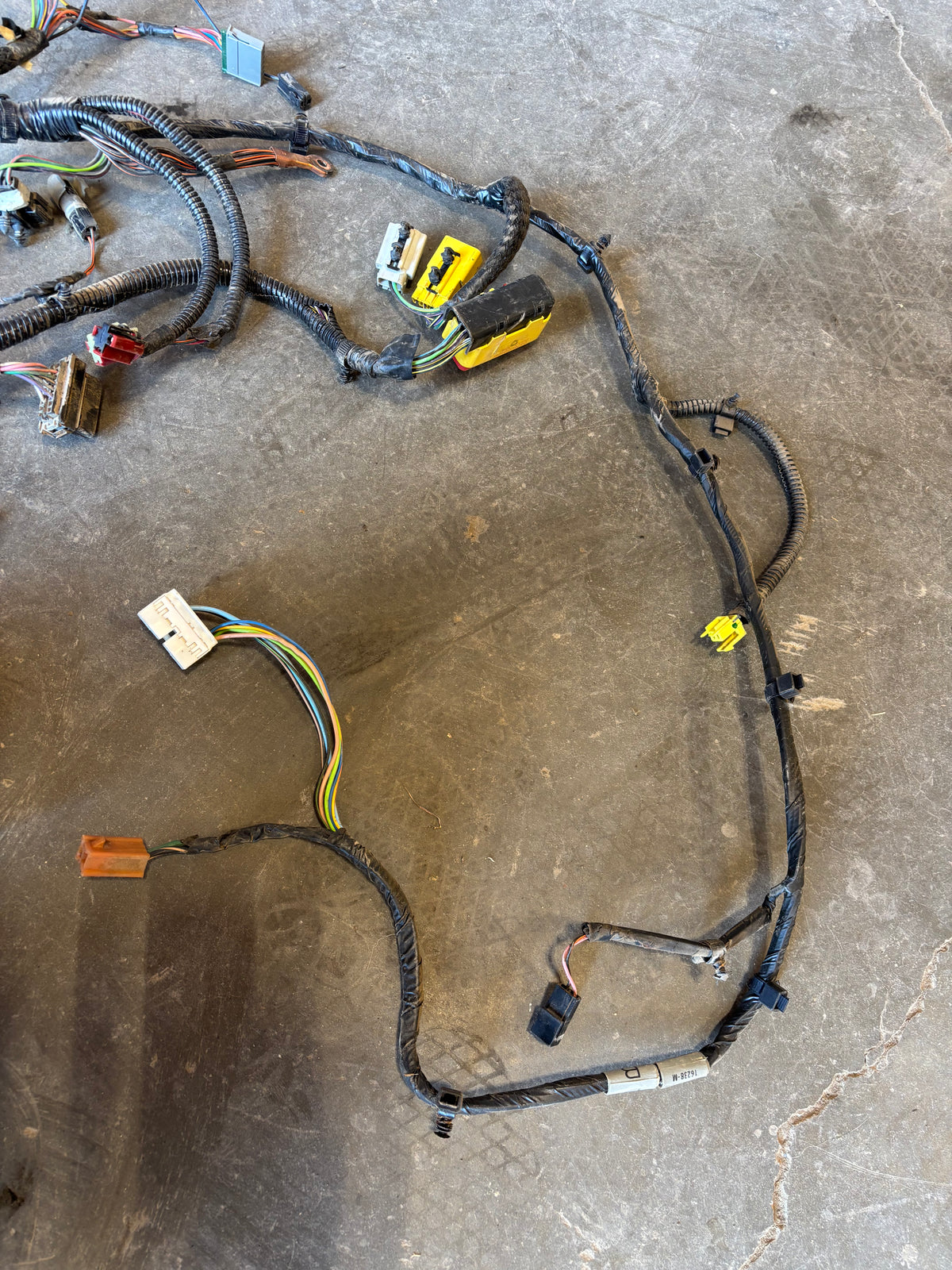 1999 2000 DODGE RAM 2500 3500 CUMMINS DASH WIRING HARNESS 56021872AE