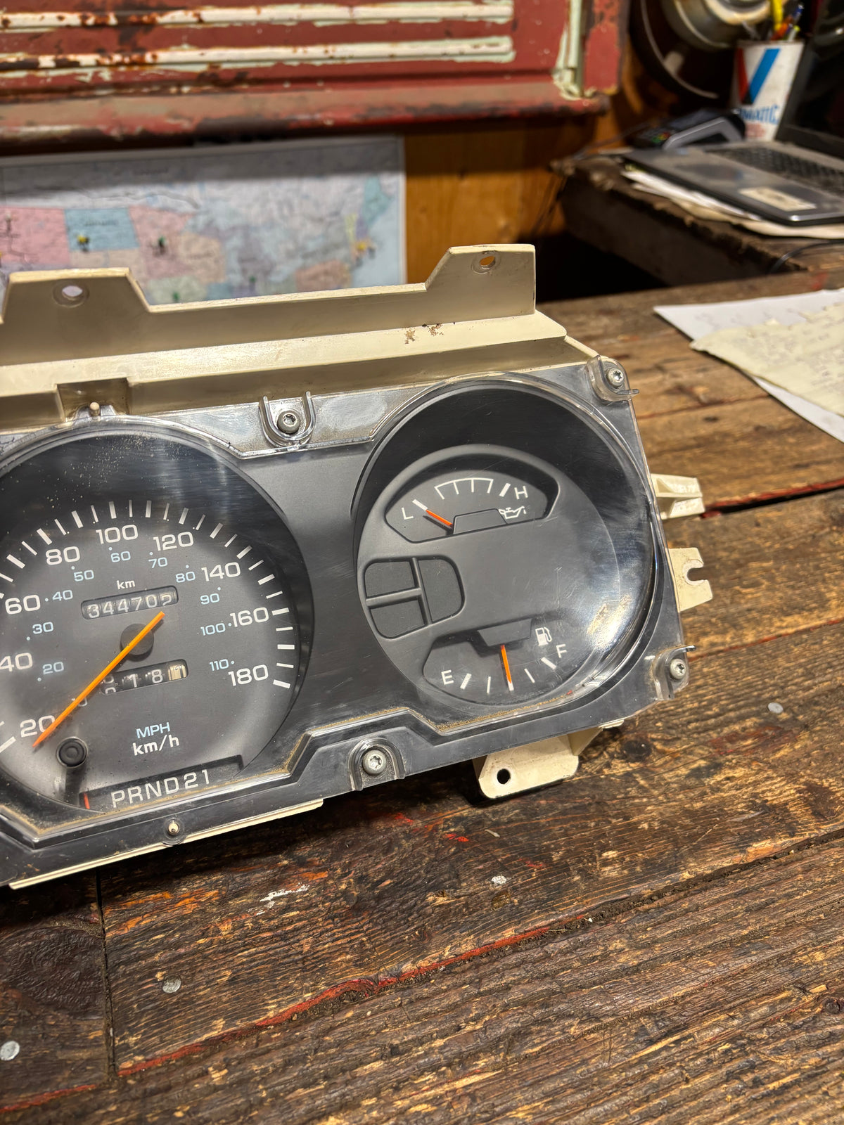 90-&#39;93 Dodge Ram Cummins Instrument Speedo Gauge Cluster
