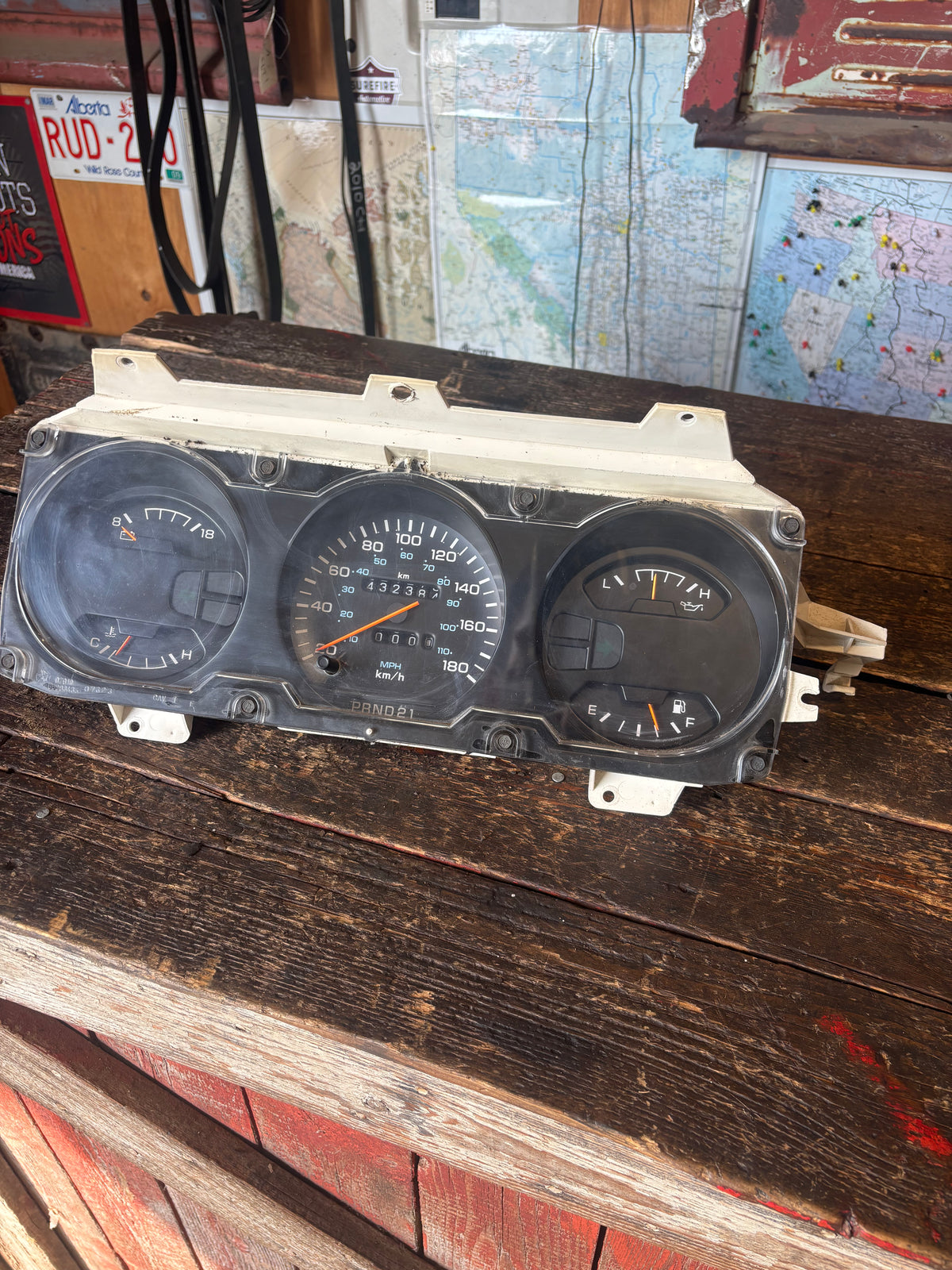90-'93 Dodge Ram Cummins Instrument Speedo Gauge Cluster