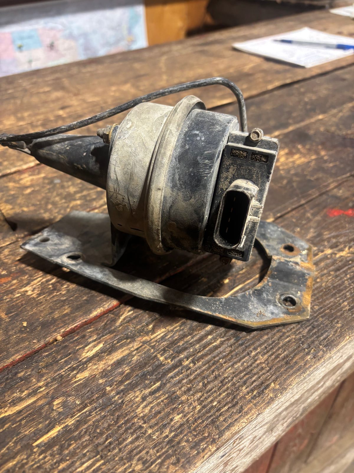 1997 - 2002 DODGE RAM 2500 3500 CUMMINS CRUISE CONTROL ACTUATOR &amp; CABLE 53031574