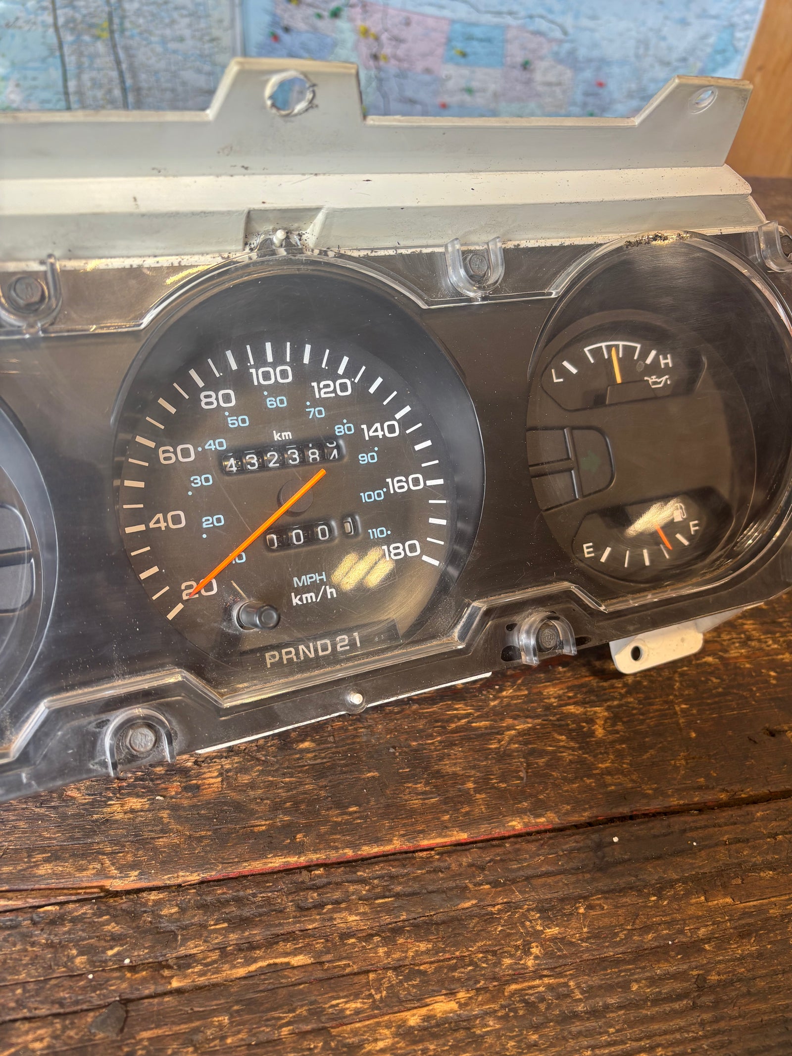 90-'93 Dodge Ram Cummins Instrument Speedo Gauge Cluster