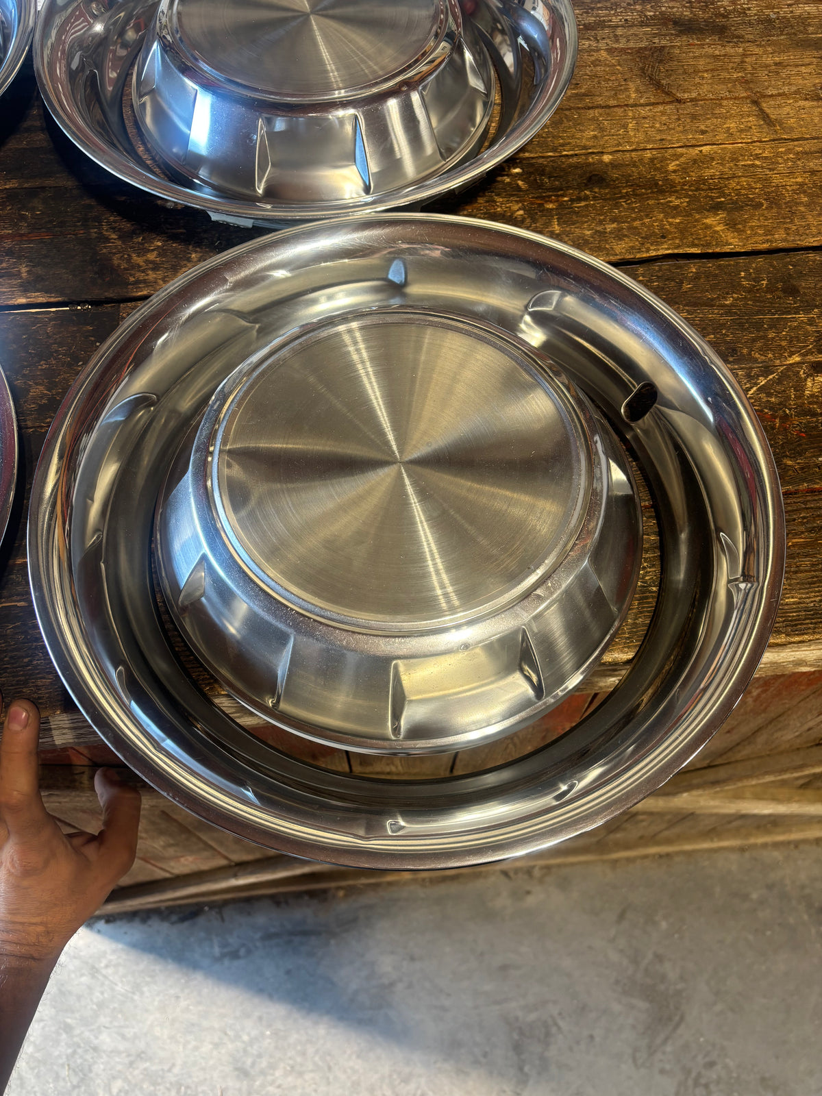 OEM '89-'93 Hub Cap &amp; Ring Set 1st Gen Dodge Ram Cummins