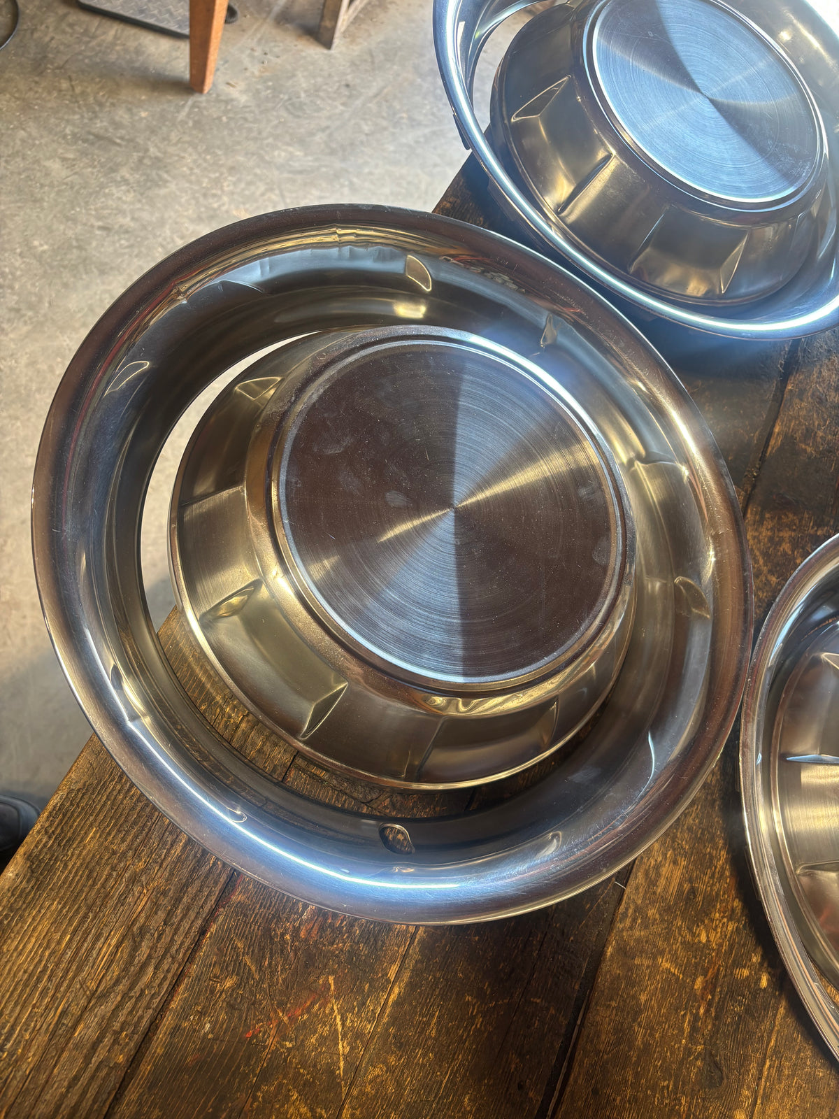 OEM '89-'93 Hub Cap &amp; Ring Set 1st Gen Dodge Ram Cummins