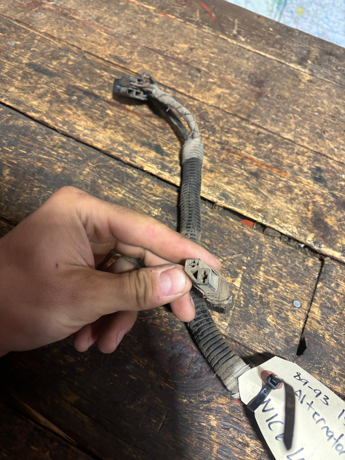 89-&#39;93 Dodge Ram Cummins 5.9L 12V Alternator Harness