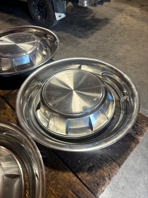 OEM '89-'93 Hub Cap & Ring Set 1st Gen Dodge Ram Cummins