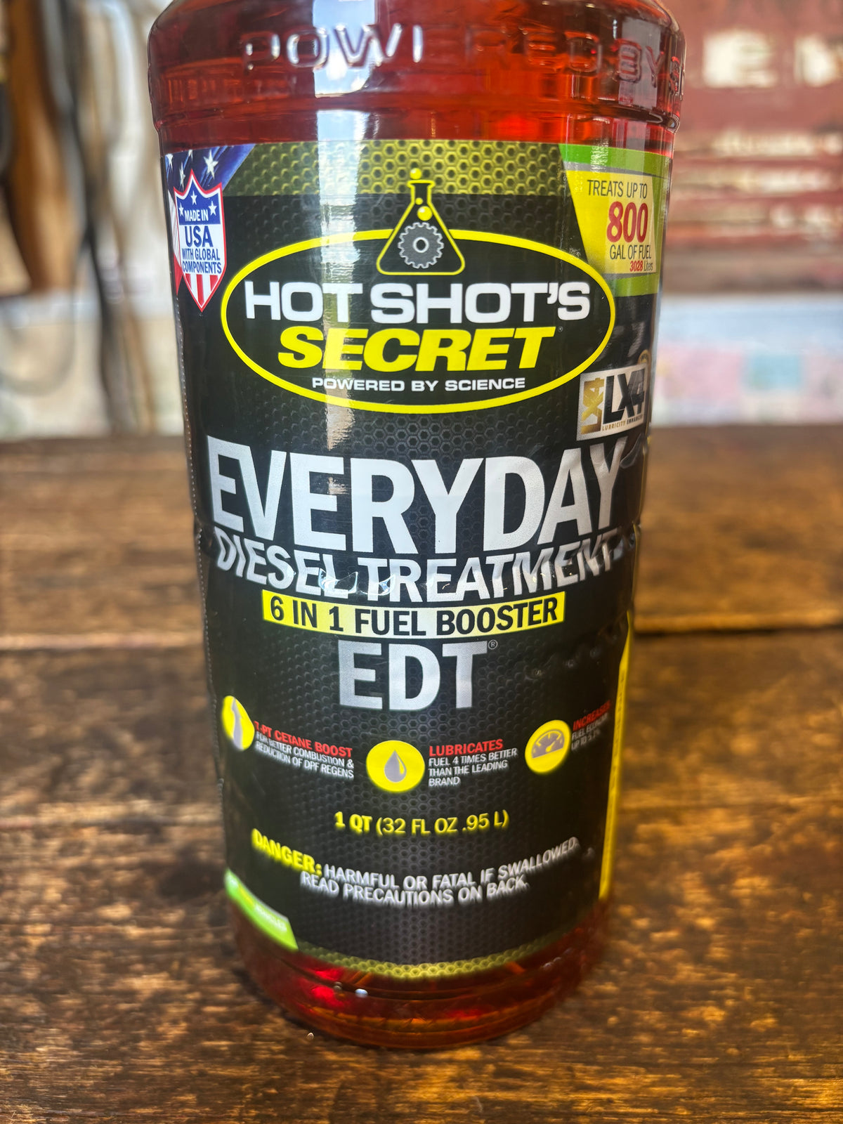 HOT SHOT'S SECRET EVERDAY DIESEL TREATMENT 6 IN 1 FUEL ADDITIVE BOOSTER 32OZ