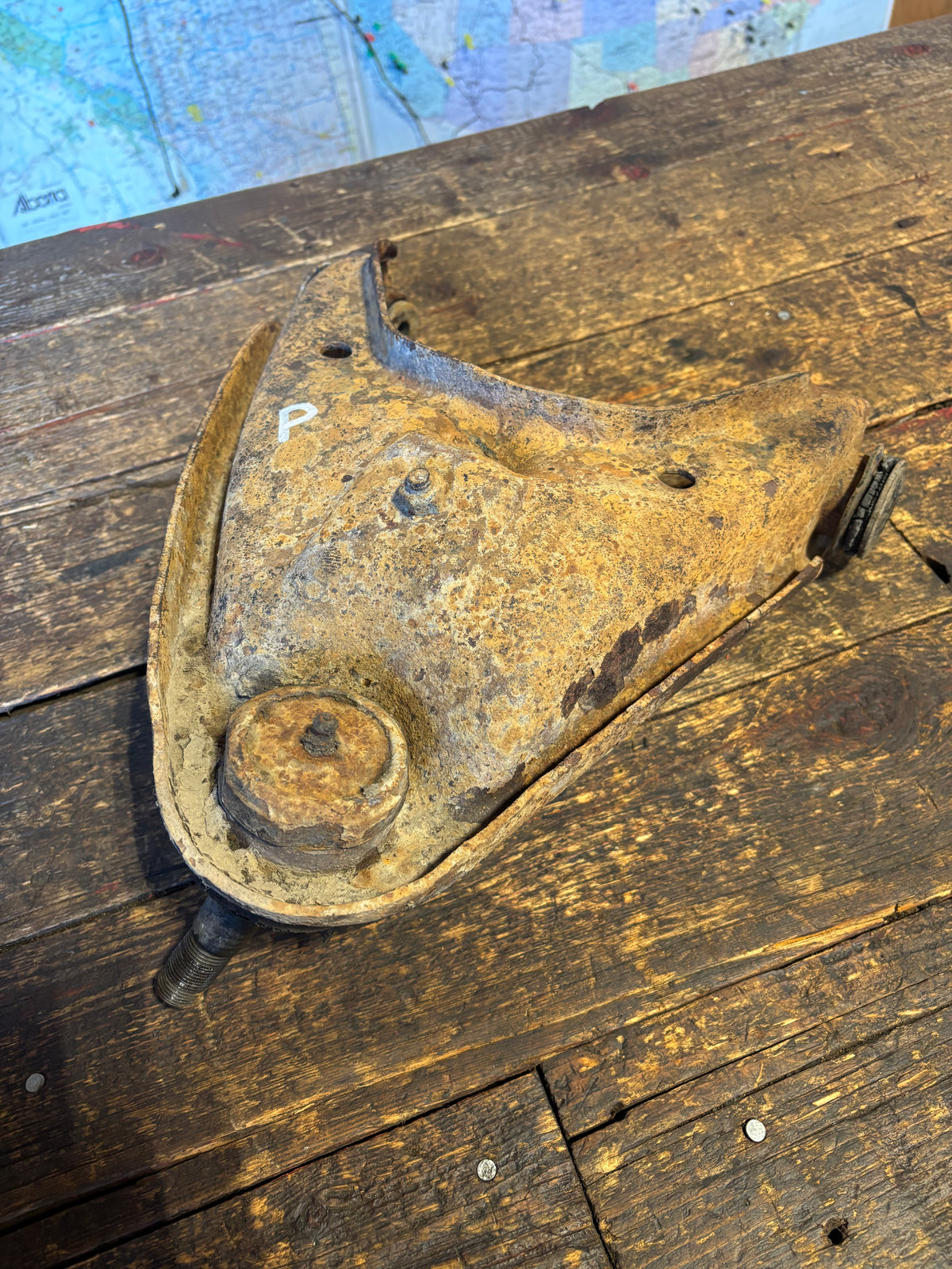 1989-1993 DODGE RAM 250 350 2WD CUMMINS PASSENGER SIDE UPPER CONTROL ARM