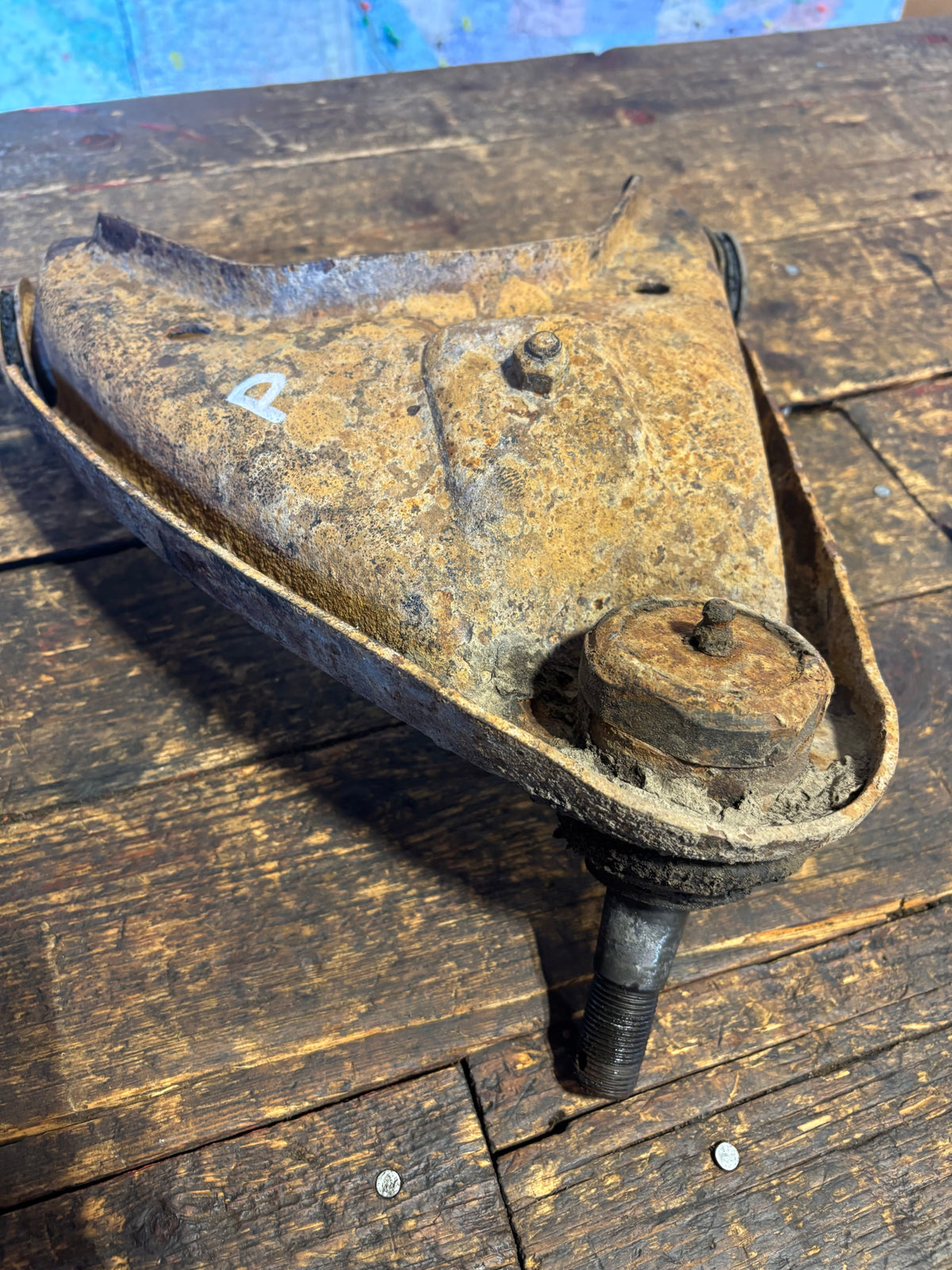 1989-1993 DODGE RAM 250 350 2WD CUMMINS PASSENGER SIDE UPPER CONTROL ARM