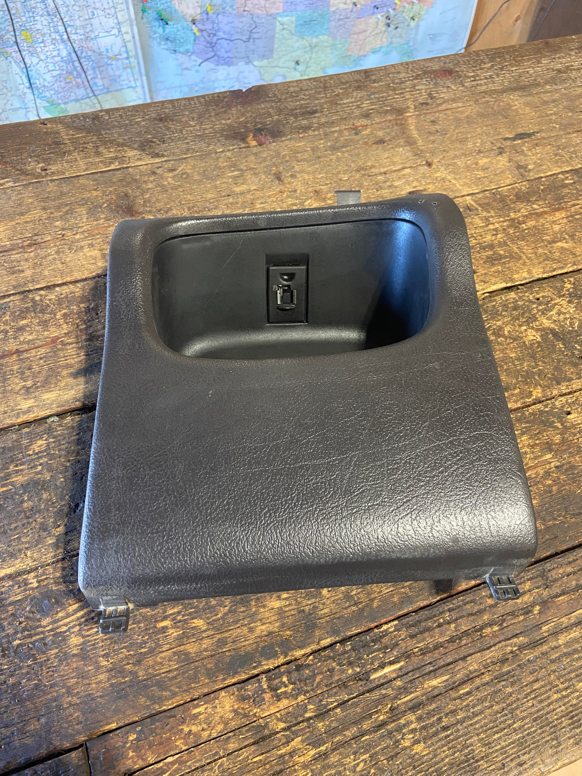 98-'02 Dodge Ram Dark Charcoal Agate Grey Dash Cubby Pocket