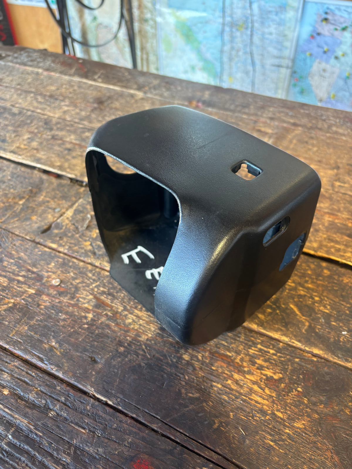 1994-2002 DODGE RAM 2500 3500 STEERING COLUMN COVER SHROUD BLACK WITH TILT