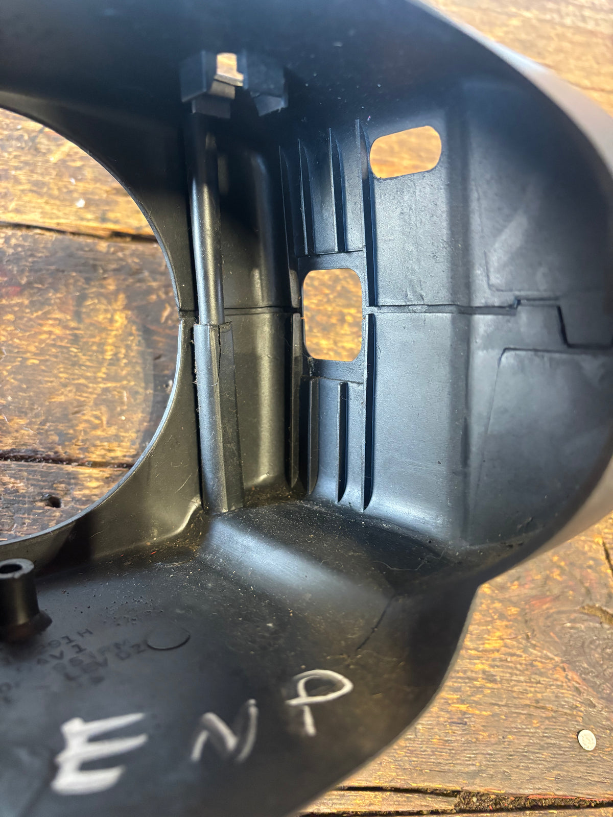 1994-2002 DODGE RAM 2500 3500 STEERING COLUMN COVER SHROUD BLACK WITH TILT