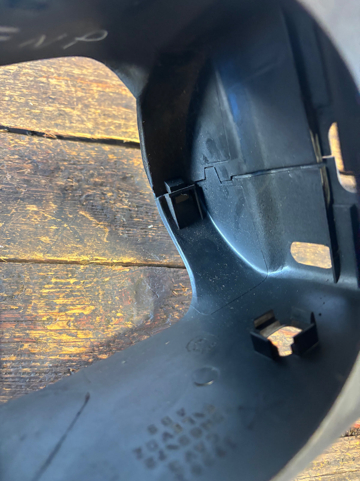 1994-2002 DODGE RAM 2500 3500 STEERING COLUMN COVER SHROUD BLACK WITH TILT