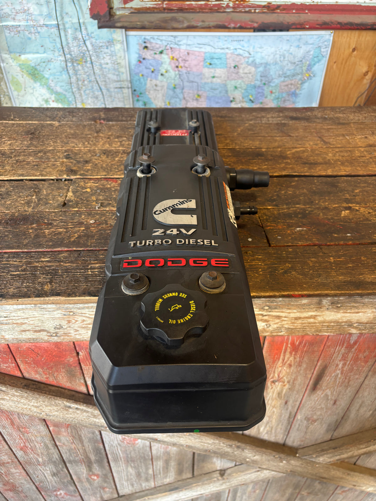 2006 2007 DODGE RAM 2500 3500 5.9L CUMMINS VALVE COVER PN 4931453