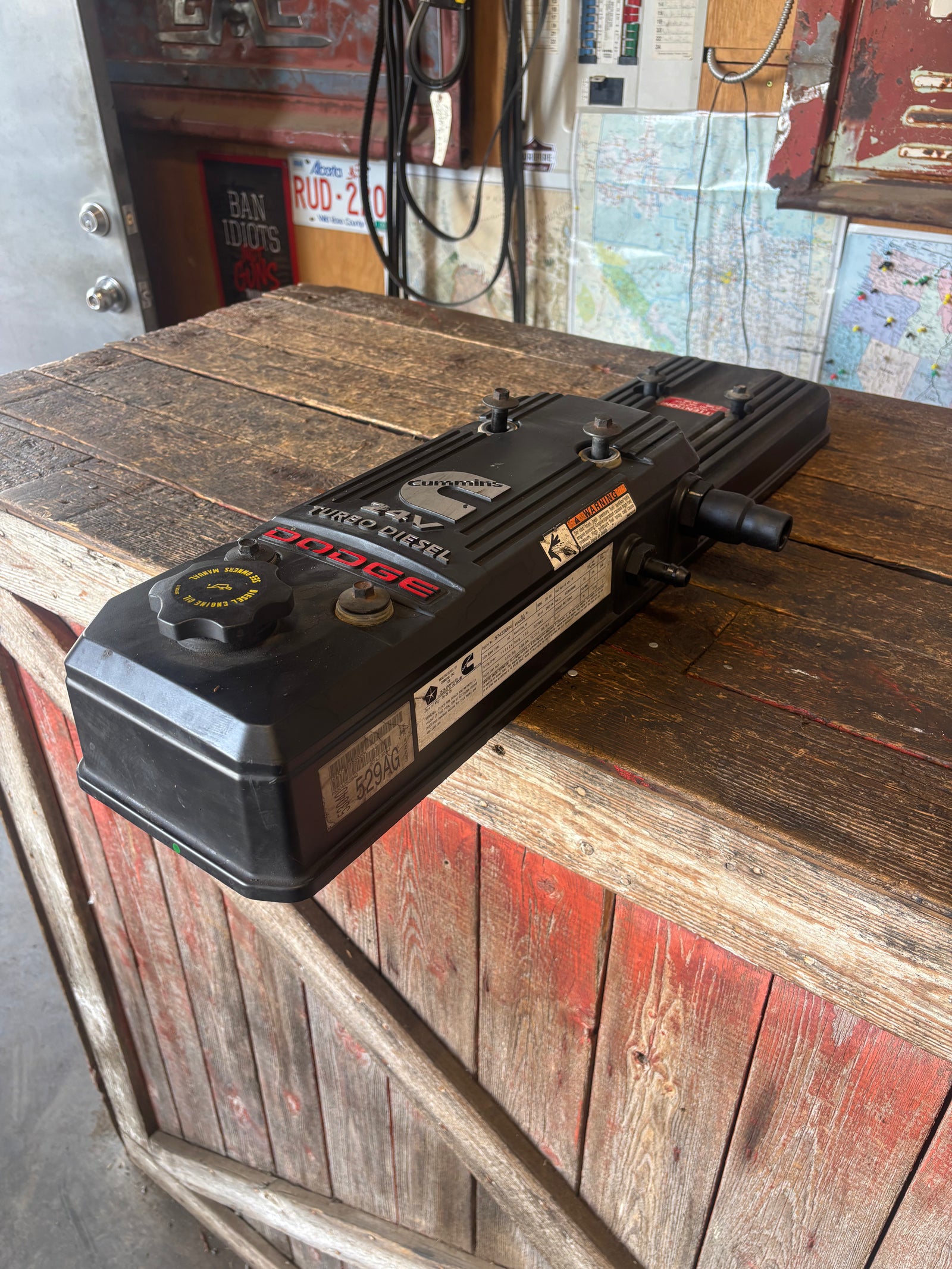 2006 2007 DODGE RAM 2500 3500 5.9L CUMMINS VALVE COVER PN 4931453