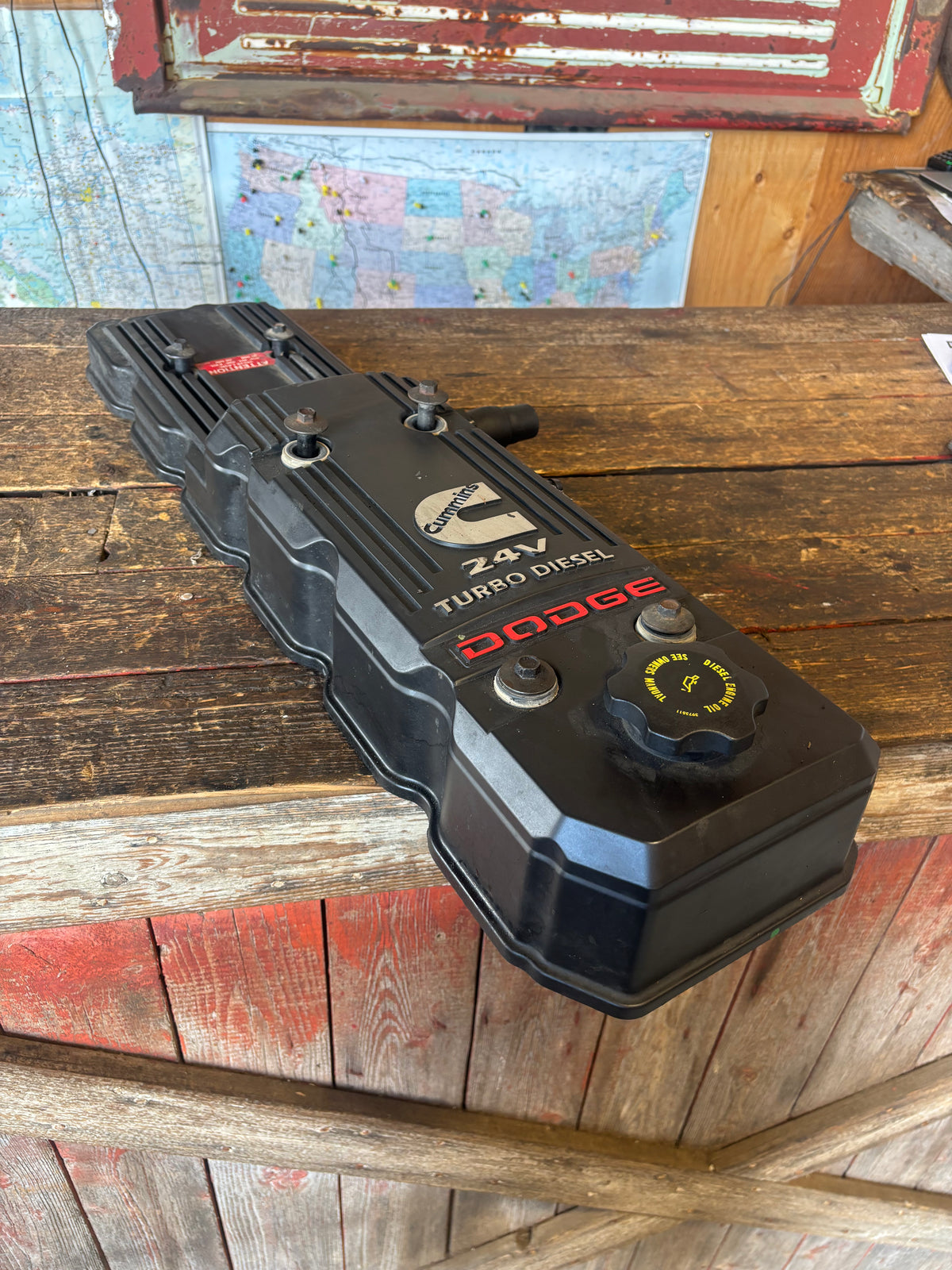 2006 2007 DODGE RAM 2500 3500 5.9L CUMMINS VALVE COVER PN 4931453