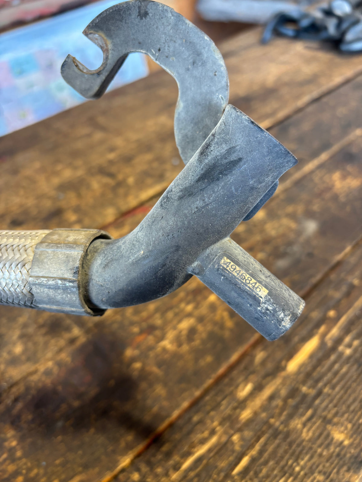 2010 - 2012 Dodge Cummins 6.7 Egr Cooler Pipe Coolant Tube Outlet 4983907