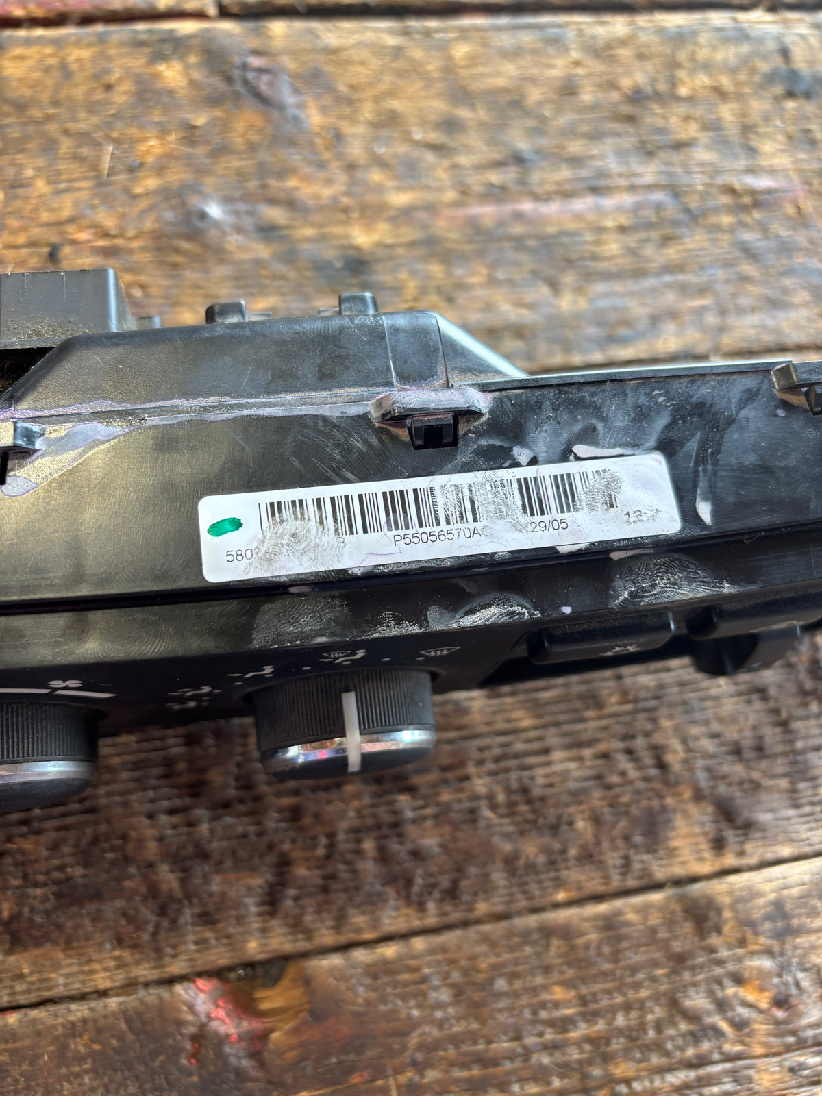 2006 - 2009 DODGE RAM LARAMIE DUAL CLIMATE HEATER AC CONTROL 55057080