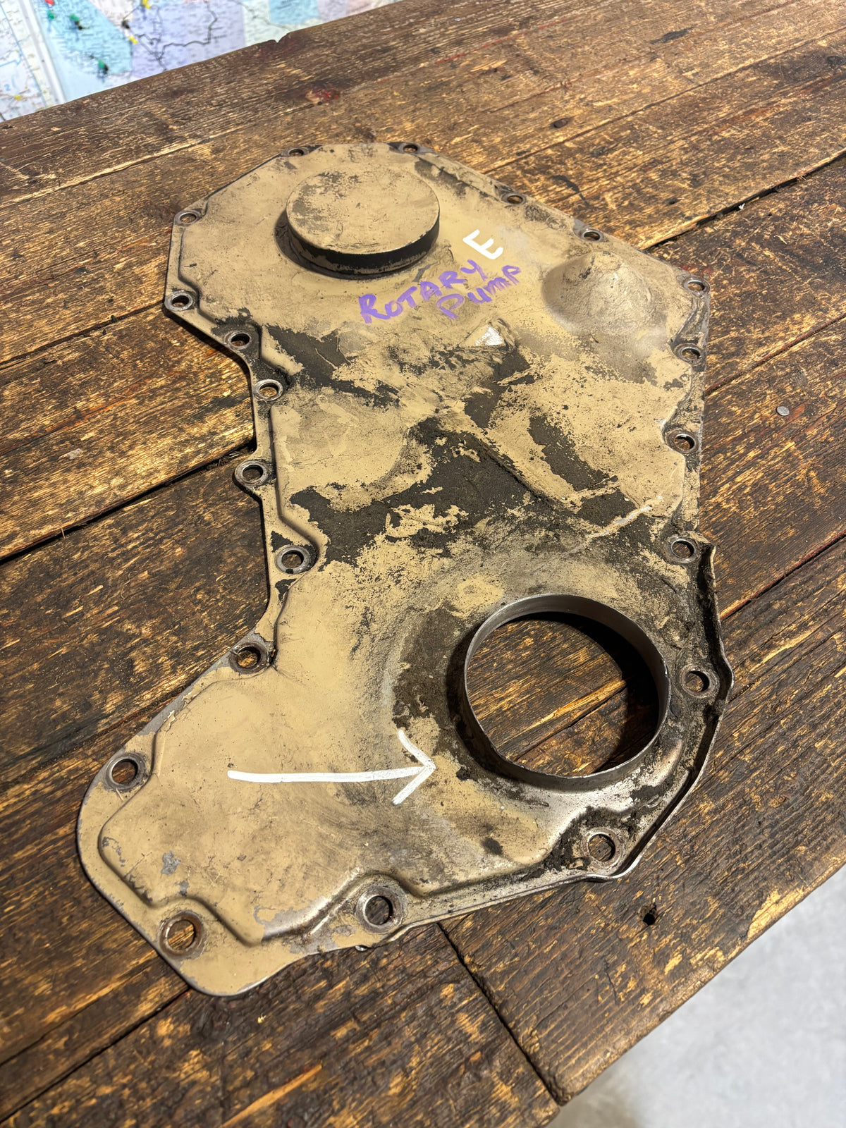 OEM 89-93 Dodge Ram 5.9L 12V Cummins VE Pump Timing Gear Case Cover