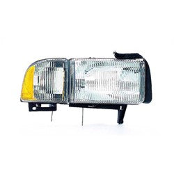 1994 - 2002 DODGE RAM 1500 2500 3500 PASSENGER SIDE HEADLIGHT / TURN SIGNAL ASSEMBLY (VALUE)